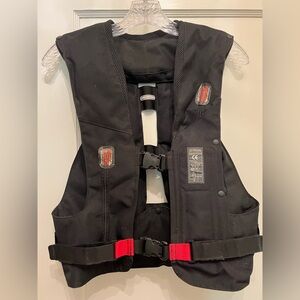 Black Equestrian Air Vest